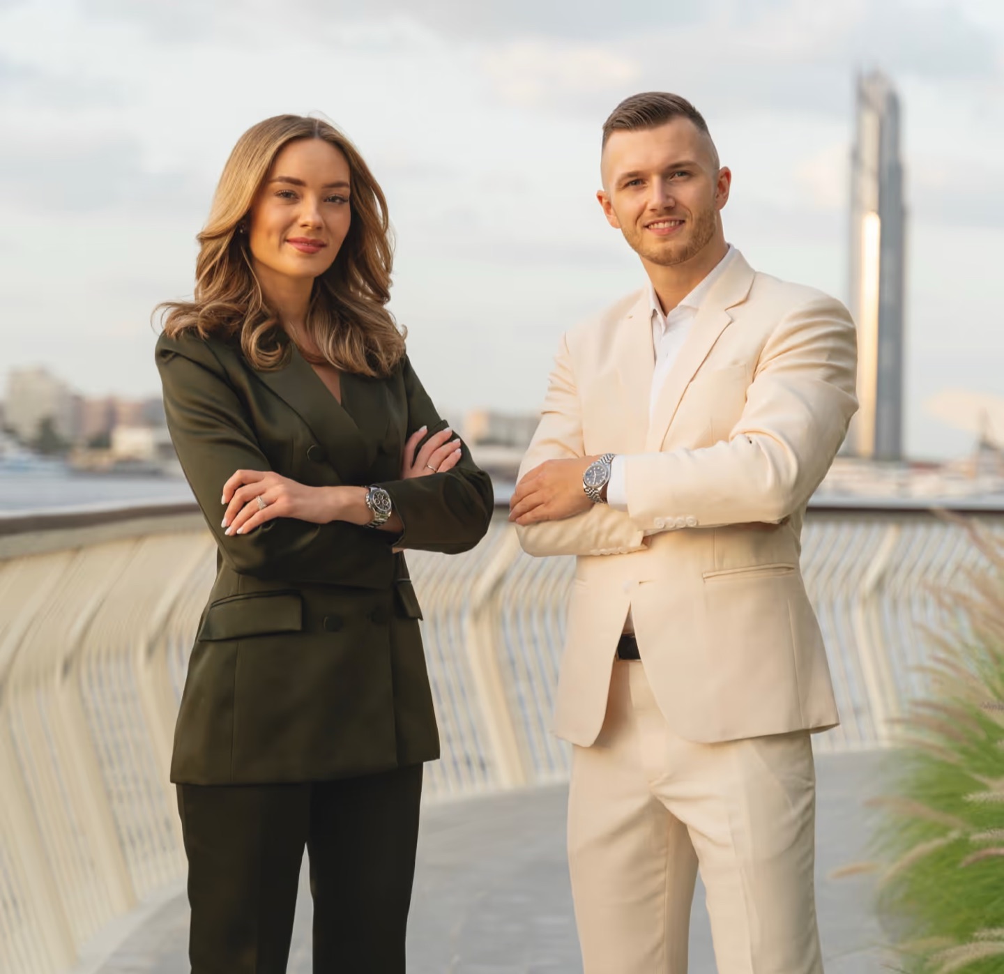 Angelika and Tom Grube, founders of PropertySuite